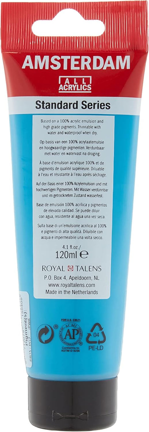 Amsterdam ACRY.Paint Brill, us:one size, Brilliant Blue...
