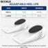 BCCKLE 4Layers Adjustable Orthopedic Heel Lift,Upgrade Poron Heel Pads Inserts,Max Anti-Shock Heel Cushion for Leg Length Discrepancies,Heel Spurs...