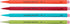 Paper Mate Non-Stop Mechanical Pencil | 0.7mm | HB #2 | Assorted Neon Barrel Colours | 4 Count...