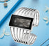Luxury Womens Watches Analog Quartz Wrist Watch Rectangular Cuff Bracelet Watch Business Casual Fashion Wrist Watches for Ladies...