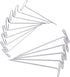 Blulu 150 Pieces Steel T-pins for Blocking Knitting, Modelling and Crafts(2 Inch, 1-1/2 Inch)...