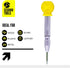 Segomo Tools 5 Inch Precision Diamond Knurled S2 Steel (58-60) Automatic Center Punch | Punch Tool | Spring Loaded Center Punch | Auto Center Punc...
