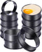 12Pack Crumpet Rings NONSTICK English Muffin Rings - 3.15 Inch Stainless Steel Double Rolled Tart Rings Upgraded Round Metal Baking Cooking Pastry...