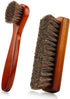 Shoe Brush, Shoe Cleaning Brush, 2 Pieces Horsehair Shoe Brush, Boot Brush, Horse Hair Brush for Leather, Shoe Brushes for Cleaning, Leather Shoes...