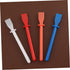Silicone Glue Spreader 6pcs Glue Coated Sheet Leather Skiver Spachella Silicone Leather Glue DIY Leathercrafts Accessories Glue Applicator Handhel...