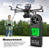 Anemometer Handheld Wind Speed Meter for Measuring Wind Speed Temperature and Max/Average/Current, High Precision Anemometer Measuring for Windsur...