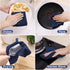 Homaxy 12 Pack Kitchen Dish Cloths (10 x 10 Inches, Navy Blue), Super Soft and Absorbent Coral Velvet Dish Towels, Nonstick Oil Fast Drying Microf...