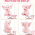 Elephant Stuffed Animal Pink Stuffed Elephant Plush Toys Cute Plush Elephant Toy Elephant Gifts for Women Elephants Stuffed Animals for Kids Girlf...