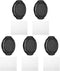 PATIKIL 37mm Lens Cap, 5 Pack Sides Pinch Snap Camera Lens Cover for Front Lens with Cloth, Suitable for 37mm Thread Universal DSLR Lenses for Nik...