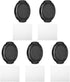 PATIKIL 37mm Lens Cap, 5 Pack Sides Pinch Snap Camera Lens Cover for Front Lens with Cloth, Suitable for 37mm Thread Universal DSLR Lenses for Nik...