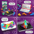 SmartGames IQ Six Pro Travel Game for Kids and Adults, a Skill-Building Brain Game - Brain Teaser for Ages 8 & Up, 120 Challenges in Travel-Friend...