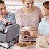 2 Slice Toaster Cover with Pockets, Small Appliance Cover can Hold Jam Spreader Knife & Toaster Tongs, Dust and Fingerprint Protection, Machine Wa...