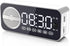 Digital LED Alarm Clock with Wireless Speaker, Dual Alarm Clocks for Bedroom/Heavy Sleepers/Adult/Teens, Bluetooth Speaker Support TF Card Playbac...