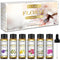 Floral Essential Oils Set of 6 Pure Essential Oil Gift Set for Diffusers, Soap & Candle Making - Lavender, Rose, Ylang Ylang, Jasmine, Geranium, C...