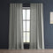 HPD Half Price Drapes Premium Heavy Faux Linen Curtains for Living Room (1 Panel), 50W x 108L Light Filtering Curtains 108 Inches Long Window Curt...