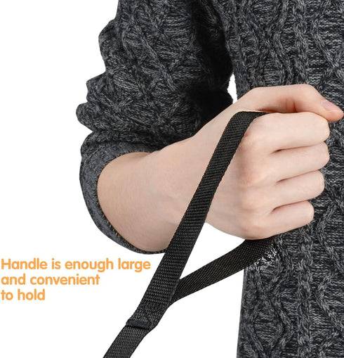 Dog/Puppy Obedience Recall Training Agility Lead - 30ft Training Leash - Great for Training, Play, Camping, or Backyard, 2 Packs Black Long Leash...