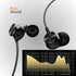 Betron BS10 Earphones Wired Headphones in Ear Noise Isolating Earbuds with Microphone and Volume Control Powerful Bass Driven Sound, 12mm Large Dr...