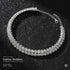 Rhinestone Choker Necklace Silver Chokers Crystal Layered Necklaces Sparkly Prom Party Collar Neck Jewelry for Women...