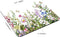 Border with Herbs and Wild Flowers Mouse Pad Non-Slip Rubber Base Gaming MousePads for Computers Laptop Office, Computer Mouse Pad for Wireless Mo...