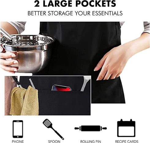 Funny Grill Aprons for Men - May The Forks Be With You - Funny Cooking Apron for Movie Fans - Men’s Kitchen Chef Cooking BBQ Aprons - Grilling Gif...