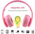 Headphones Bluetooth Wireless/Wired Kids Volume Limited 85 /110dB Over Ear Foldable Protection Headset with AUX 3.5mm Mic for Boys Girls School Pa...