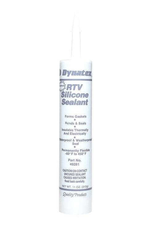 143384 Industrial Grade Silicone Sealant, Aluminum, Marine Caulk, 300ml Cartridge - Bonds, Seals, Protects - Waterproof, Weatherproof, Thermally a...