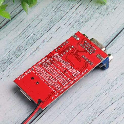 Comimark 2Pcs VGA Signal Generator LCD Display Tester 7V-12V Power Input...