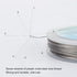BENECREAT 7 Strands 260FT 0.38MM Stainless Steel Bead String Wire Tarnish Resistant Steel Wire for Necklace Bracelet Making...
