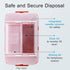 Sharps Container Large - Sharps Containers for Home Use and Labs - Portable Needle Disposal and Travel Size Biohazard Bin - 2 Gallon (Pack of 1)...