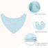 Cherub Muslin Bibs for Boys 8 Pack, 100% Cotton Baby Bibs for Drooling and Teething, Absorbent Baby Boy Bibs, Soft Muslin Bandana Drool Bibs for B...