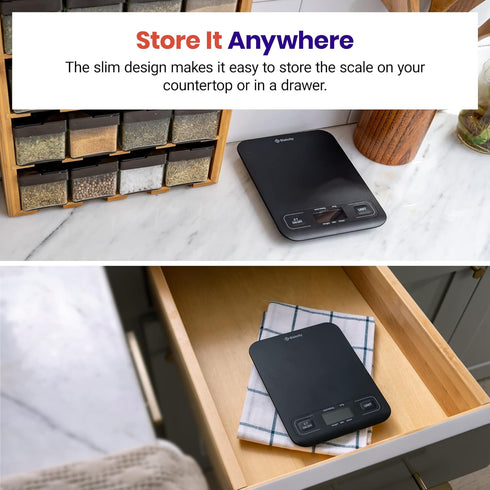 Etekcity Food Kitchen Scale, Digital Mechanical Weighing Scale,Grams and Ounces for Weight Loss, Baking, Cooking, Keto and Meal Prep,Packages, Liq...