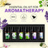 Flower Essential Oils Set, 6x10ml Aromatherapy Oil Gift Kit for Diffuser, Fragrance, Humidifier, Air Purifier- Gardenia, Magnolia, Shangri-La, Jas...