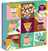 Galison Coffeeology Puzzle, 500 Pieces, 20” x 20” – Coffee Jigsaw Puzzle with Beautiful Illustrations by Marisol Ortega – Thick Sturdy Pieces, Cha...