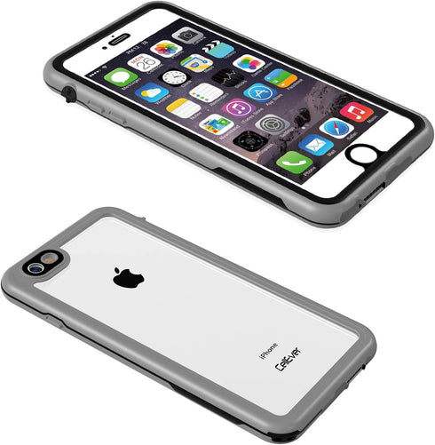 CellEver Waterproof Case for iPhone 6s Plus/iPhone 6 Plus, 5.5-Inch, Clear Waterproof IP68 Certified Shockproof Sandproof Snowproof Full Body Seal...