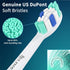 Replacement Heads for Philips Sonicare, Brush Head Compatible with Phillips Sonicare Toothbrush Snap-on Handles, 8 Pack...