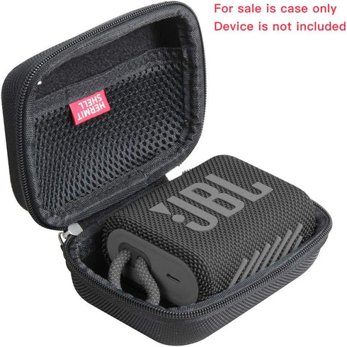 Hermitshell Hard Travel Case for JBL Go 3 Portable Bluetooth Speaker (Black)...
