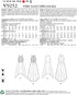 Vogue Patterns Low Dresses, 14-16-18-20-22", Red...