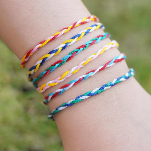 Friendship Bracelet String 36 Rainbow Color Skeins, Embroidery Floss Cross Stitch Embroidery Thread Floss Bracelet Making Yarn, Craft Floss......