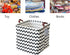 Storage Basket Fabric Organizer Bin for Toys, Books, Clothes, Pets,Perfect for Bedroom/Office/Nursery/Shelves(Polyline)...