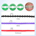 4.5M/PACK Dental Orthodontic Power Chain Dental Spool Elastic Rubber Band Power Elastic Chain Power Chains Brace (Short, White)...