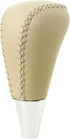 Leather Wood Gear Shift Knob for Toyota Avalon Yaris 4Runner Land Cruiser Sienna Camry Solara Tacoma and Lexus ES300 ES330 GS300 GS400 GS430 (Tan ...