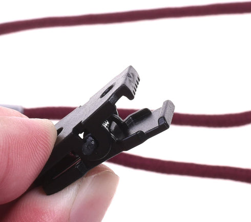 BCP 4pcs Hat Clip Cap Retainer for Fishing Outdoor Burgundy Color...
