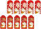 Cabilock 20pcs Chinese New Year Money Envelopes Lucky Cat Pattern Hong Bao Wedding Red Envelopes Lucky Ox Zodiac Hong Bao Packets Chinese Party Su...