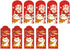 Cabilock 20pcs Chinese New Year Money Envelopes Lucky Cat Pattern Hong Bao Wedding Red Envelopes Lucky Ox Zodiac Hong Bao Packets Chinese Party Su...