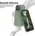 OTOFLY Designed for iPhone 14 Pro Case, Silicone Shockproof Slim Thin Phone Case for iPhone 14 Pro 6.1 inch (Calke Green)...