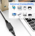 LVY Ethernet Extender RJ45 Couplers Network Cable Coupler Cat 5 Coupling Lnternet Female to Female Connector Lnline Coupler for Cat5/ Cat5e/ Cat6e...