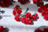 100 pcs mini paper flowers red color 18 mm mulberry paper flower scrapbooking wedding card supplies embellishment mini paper roses for crafts...