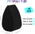 10Pcs Face Paint Sponges Painting Sponge High Density Face Painting Supplies for Art Work and Body Painting Tear Drop (Black)...