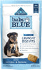 Blue Buffalo Baby BLUE Crunchy Biscuits with DHA, Crunchy Dog Treats for Puppies, Made with Natural Ingredients, Oatmeal & Banana, 8-oz. Bag...