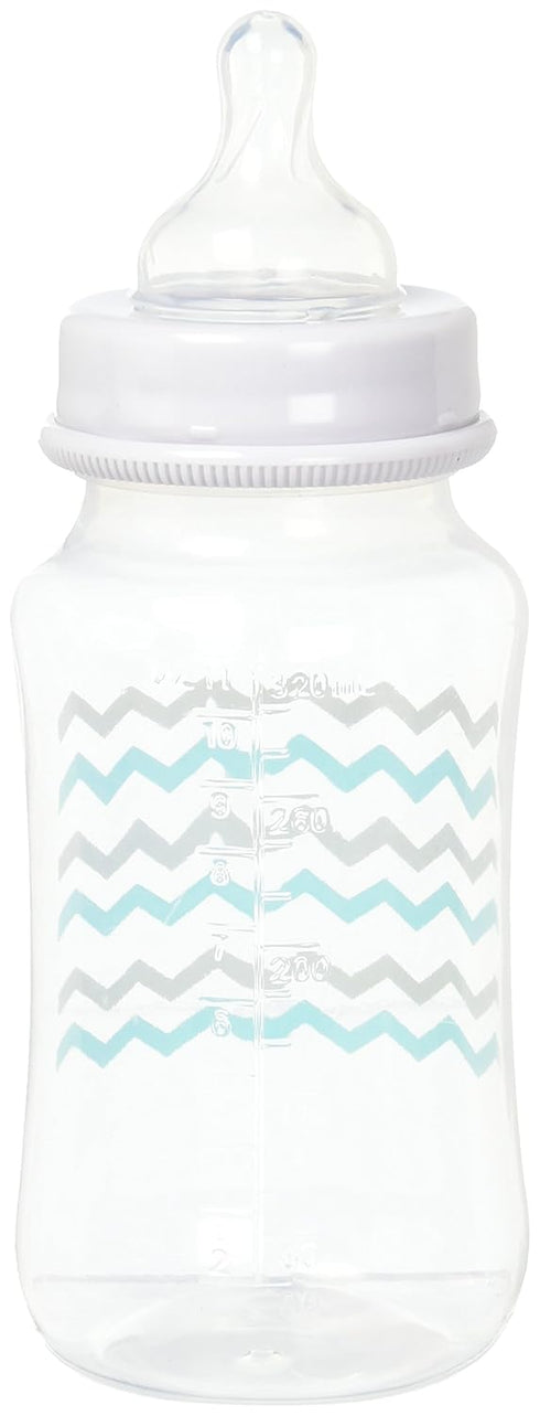 2 Piece Wide Bottle Elephant Zigzag, Teal/Grey...